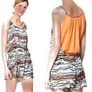 Zara W and B Collection Romper Size Small